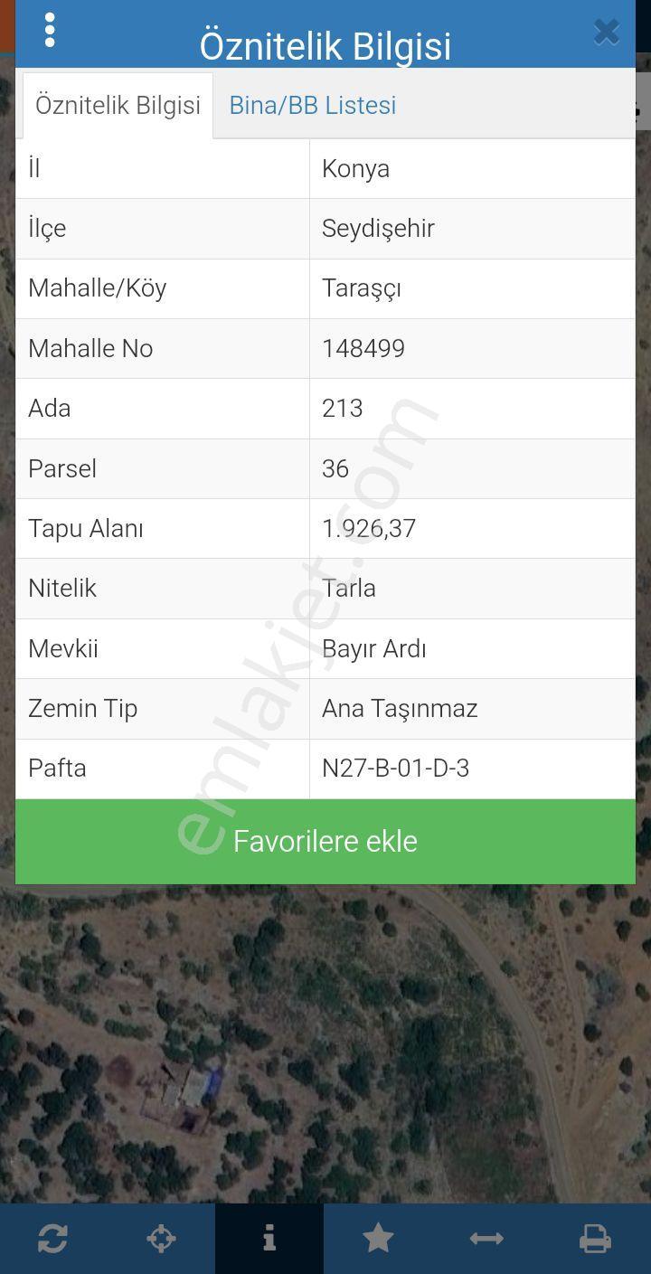 İdamax'tan Taraşçı'da Müstakil, Yol Cepheli Tarla - Görsel 3