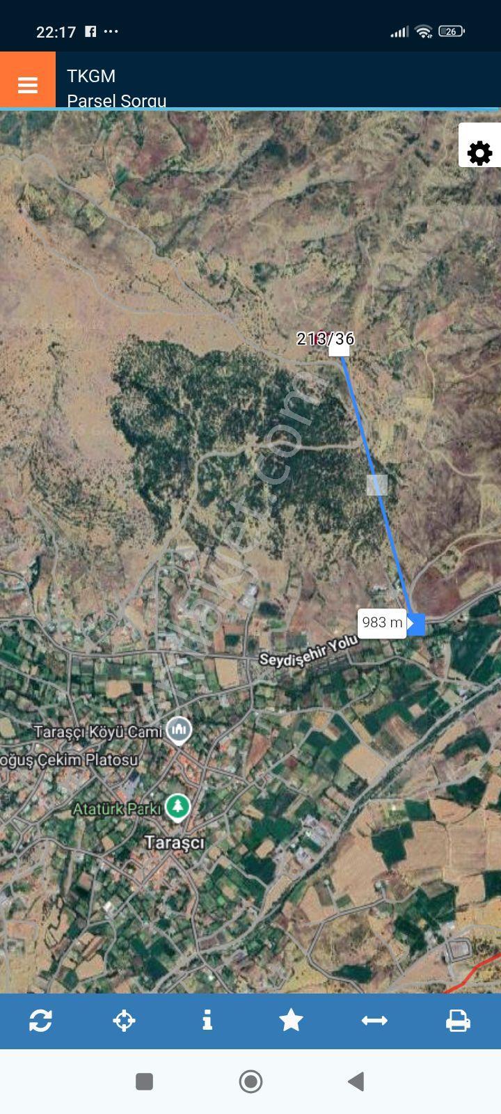 İdamax'tan Taraşçı'da Müstakil, Yol Cepheli Tarla - Görsel 4