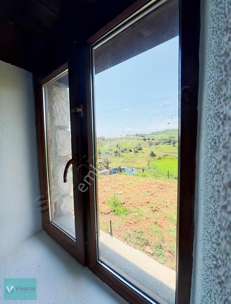Kaz Dağları Eteğinde Bahçeli 455 M2 Arsa İçerisinde Taş Ev - Görsel 11