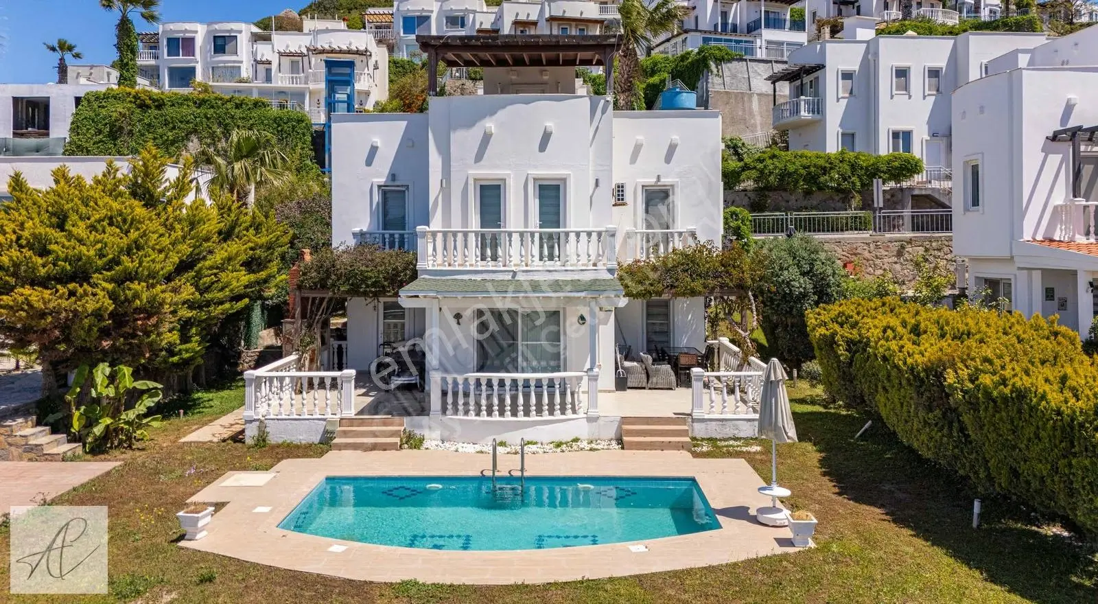 Yalıkavak Gerişte, Özel Havuzlu Deniz Manzaralı 3+1 Villa