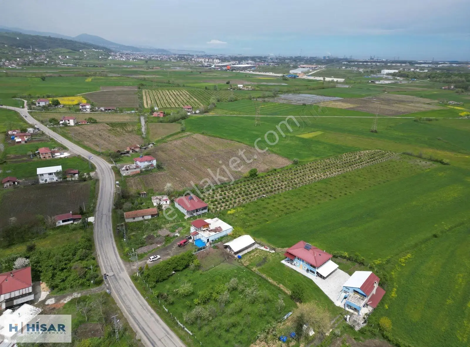 Hisar'dan Tekkeköyde Yola Cephe Tarla - Görsel 3