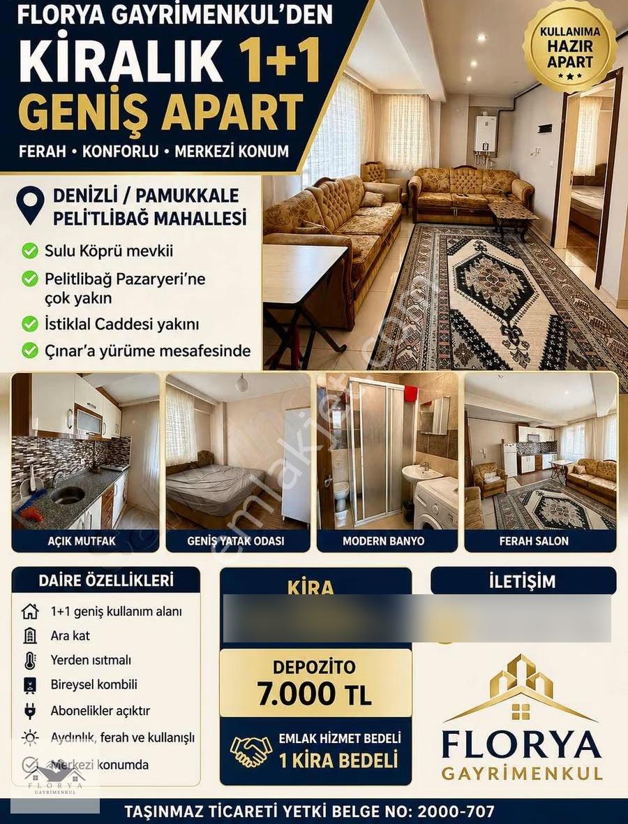 Florya Gayrimenkulden Kiralık 1+1 Geniş Apart - Görsel 8