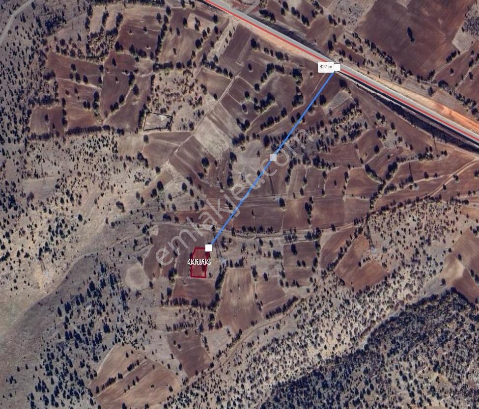 Newkon'dan Akören Ağalar'da 1591m2 Tarla - Görsel 2