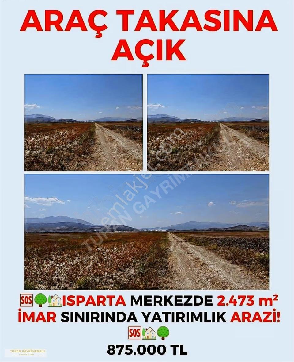 Isparta Kuleönünde 2.473 M² İmar Sınırında Yatırımlık Arazi! - Görsel 2