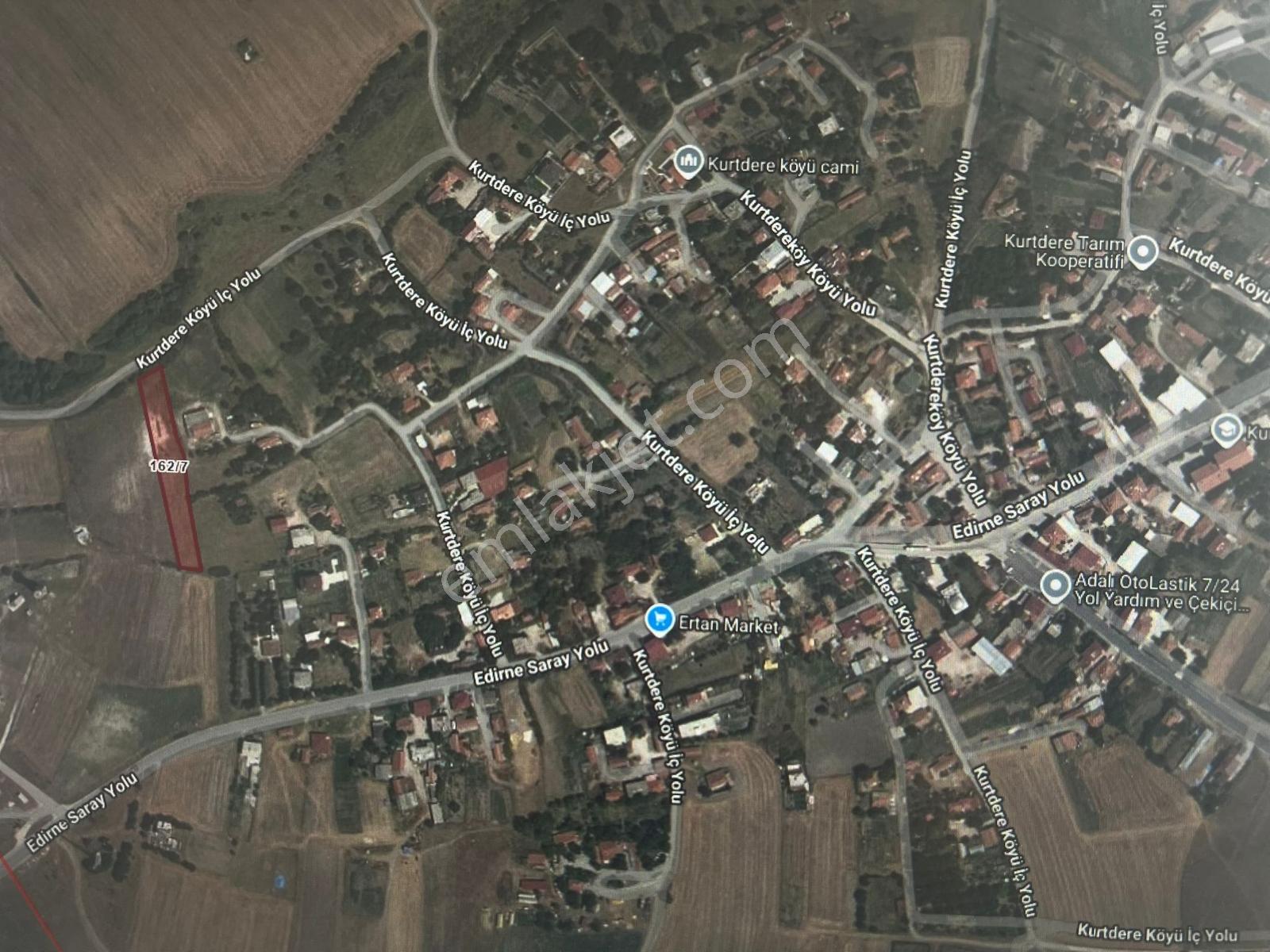 Saray Kurtdere Köyünde Hisseli 250m2 Satılık Arsa