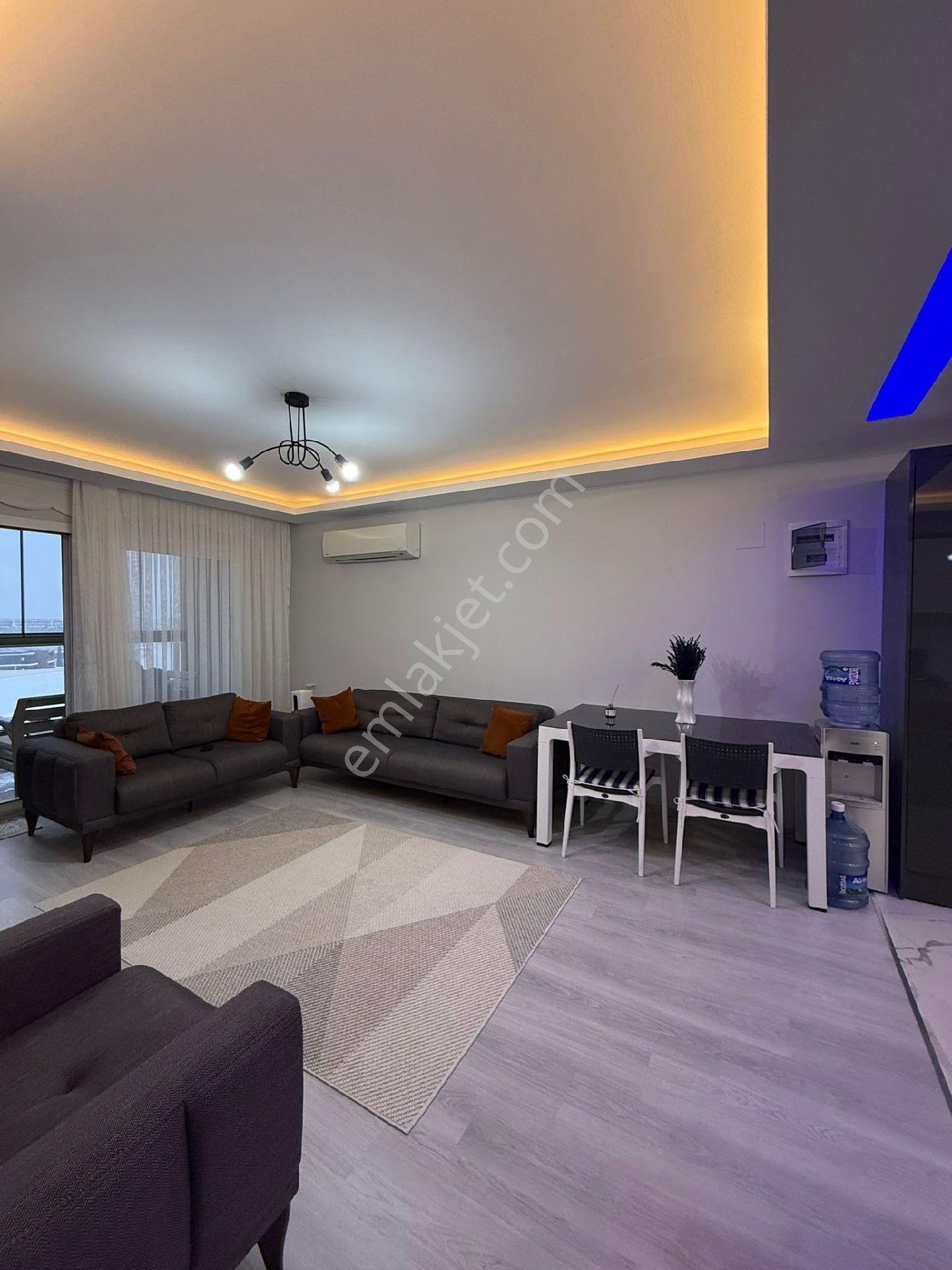 Değirmenderede Elit Havuzlu Güvenlikli Sitede 2+1 Ful Eşyalı Kiralık Daire - Görsel 6