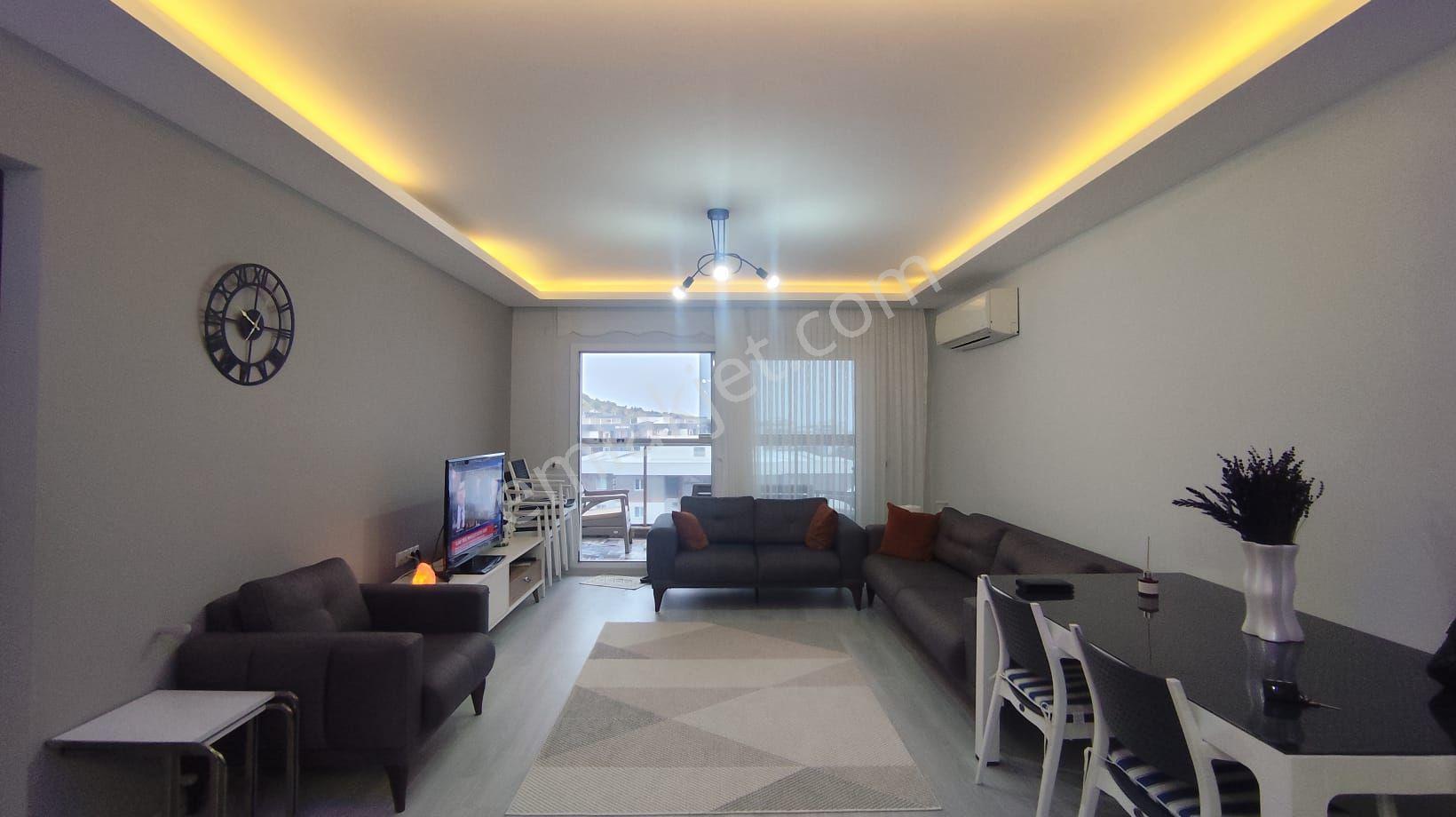 Değirmenderede Elit Havuzlu Güvenlikli Sitede 2+1 Ful Eşyalı Kiralık Daire - Görsel 15