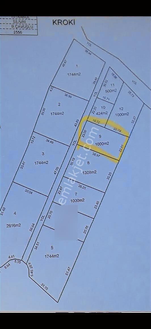 Silivri Büyükçavuşluda 1000 M2 Satılık Arsa - Görsel 5