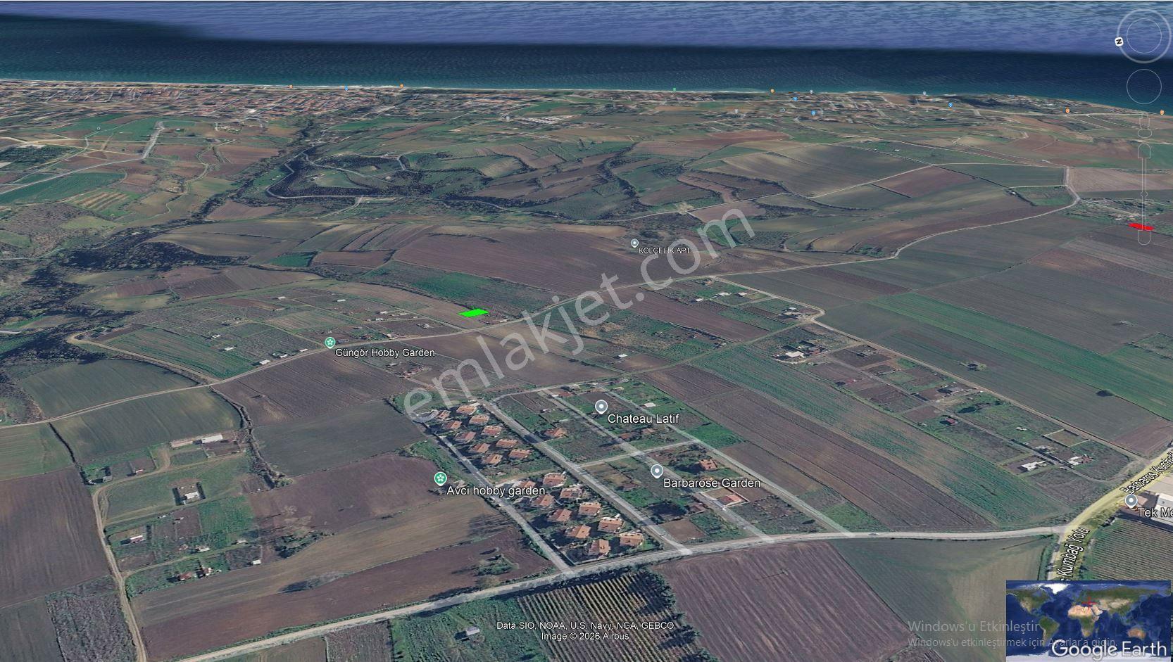 ** Full Deniz Doğa Ve Şehir Manzara** Emsallerine En Uygun Fırsat Kelepir Villa Imarlı Arsa - Görsel 24