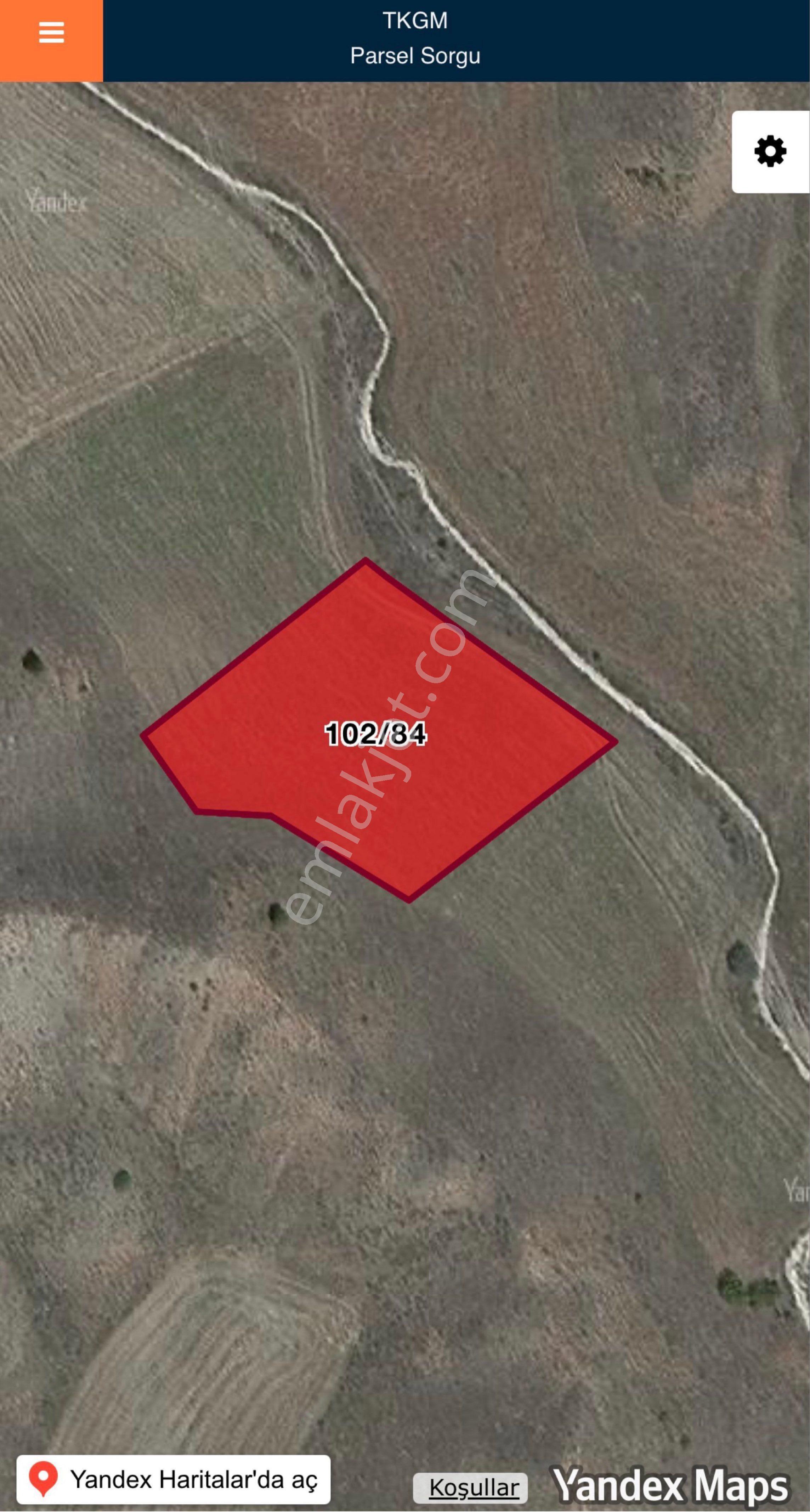 Balcity - Eskişehir Mihalıççık Diközü'de Resmi Yola Cepheli 4.000 M2 Satılık Tarla - Görsel 2