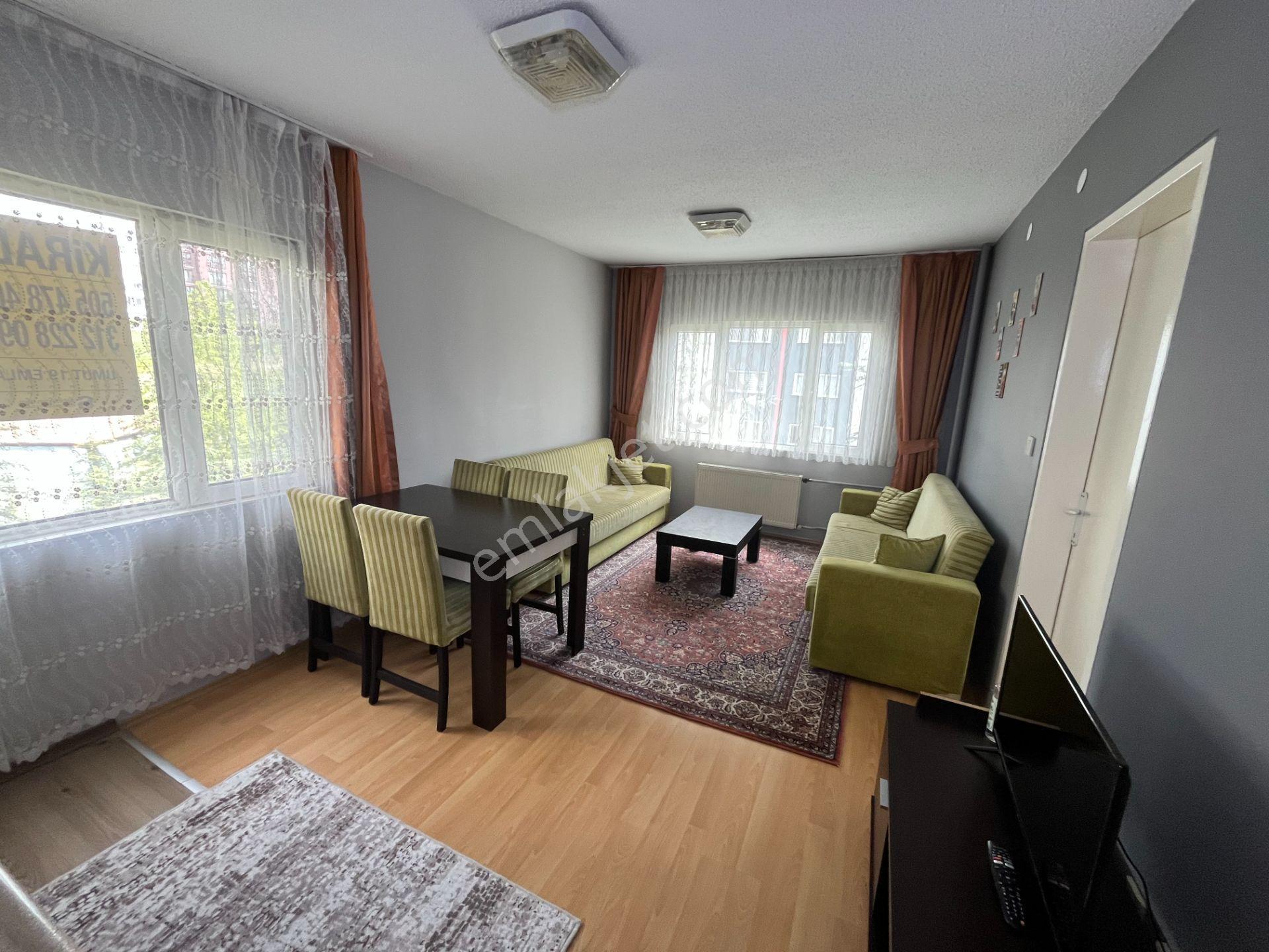 Umut 19dan Eryaman Demirer Blokları Eşyalı Kiralık 1+1 Arakat Daire - Görsel 3