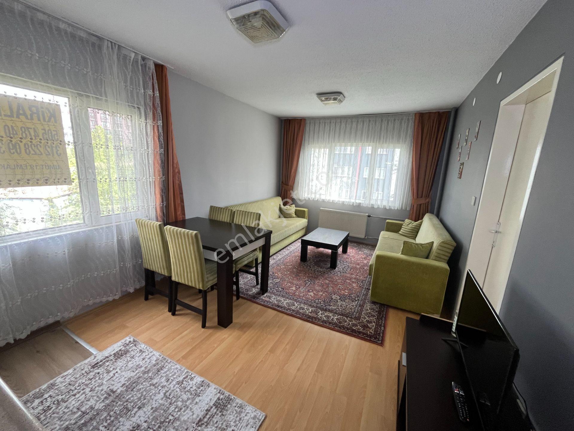 Umut 19dan Eryaman Demirer Blokları Eşyalı Kiralık 1+1 Arakat Daire - Görsel 6