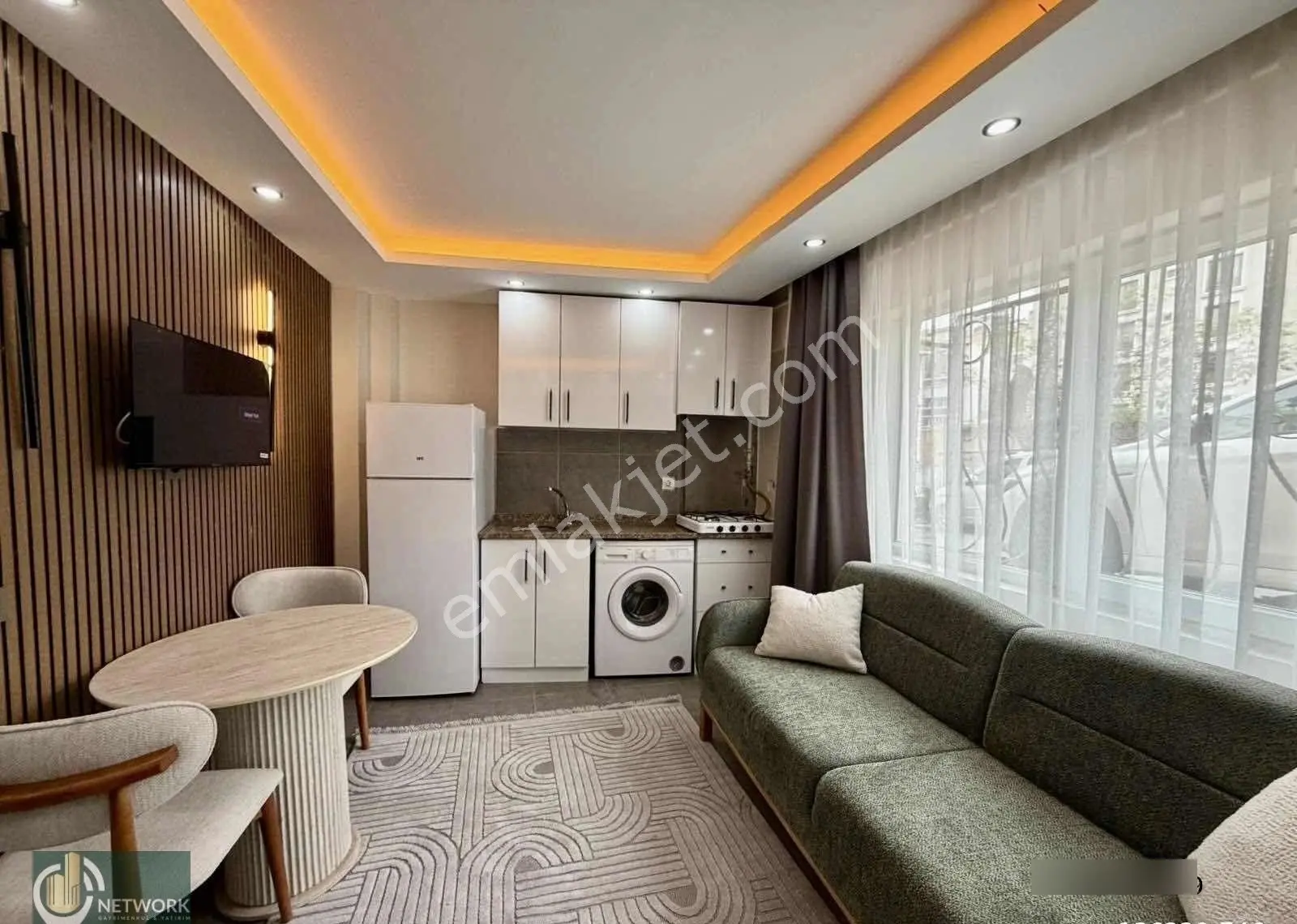 Caddeye Yakın Metro'ya Yürüme Mesafesinde Lux Eşyalı 1+1 Daire - Görsel 5