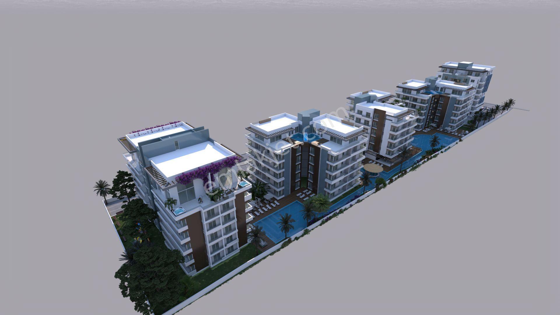 Kktc İskele'de Türk Koçanlı Projeden 1+1 Daire - Görsel 10