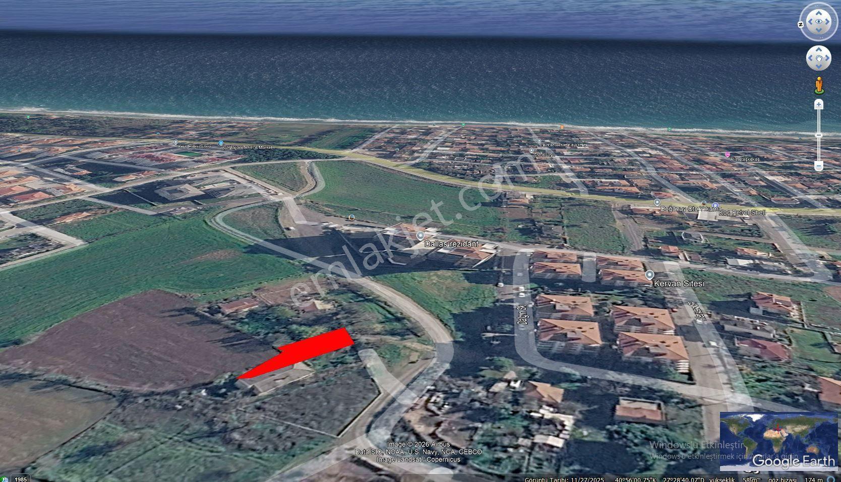 Tekirdağ Topağaç Mahallesinde Altyapı Hazır % 30 Üç Kat İmarlı Fırsat Kupon 350 M2 Arsa - Görsel 7