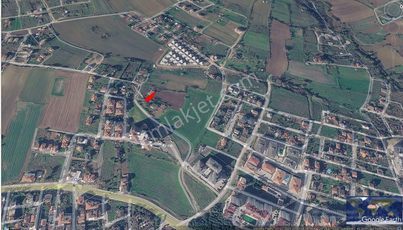Tekirdağ Topağaç Mahallesinde Altyapı Hazır % 30 Üç Kat İmarlı Fırsat Kupon 350 M2 Arsa - Görsel 26