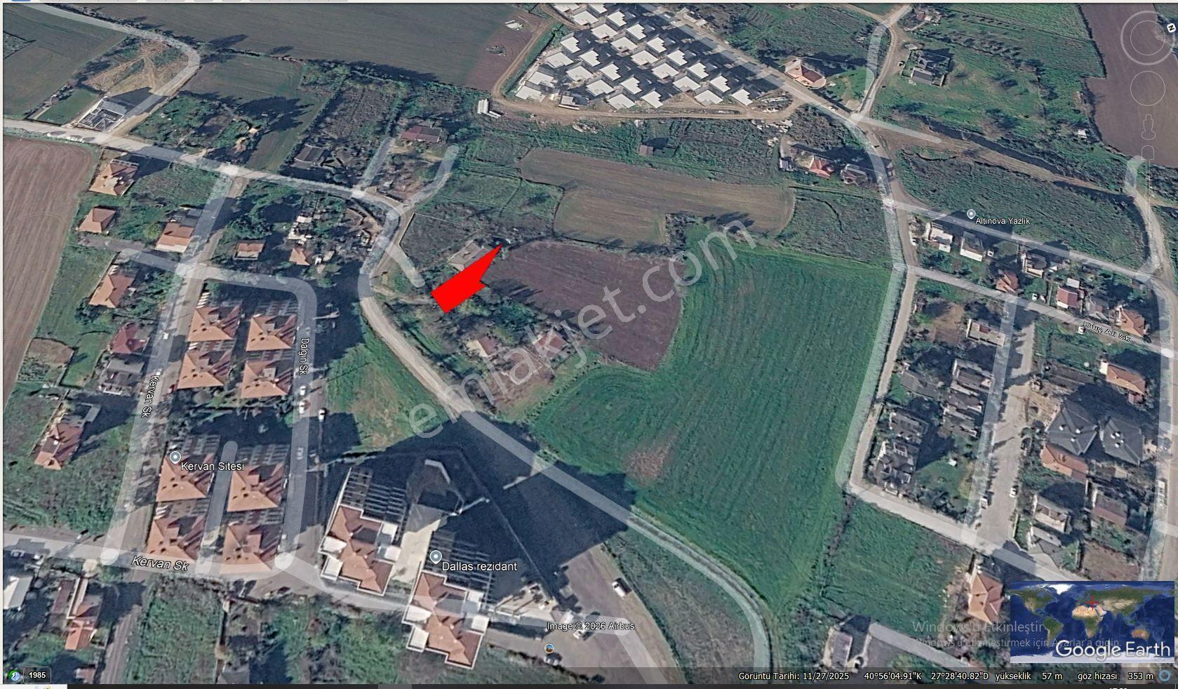 Tekirdağ Topağaç Mahallesinde Altyapı Hazır % 30 Üç Kat İmarlı Fırsat Kupon 350 M2 Arsa - Görsel 25
