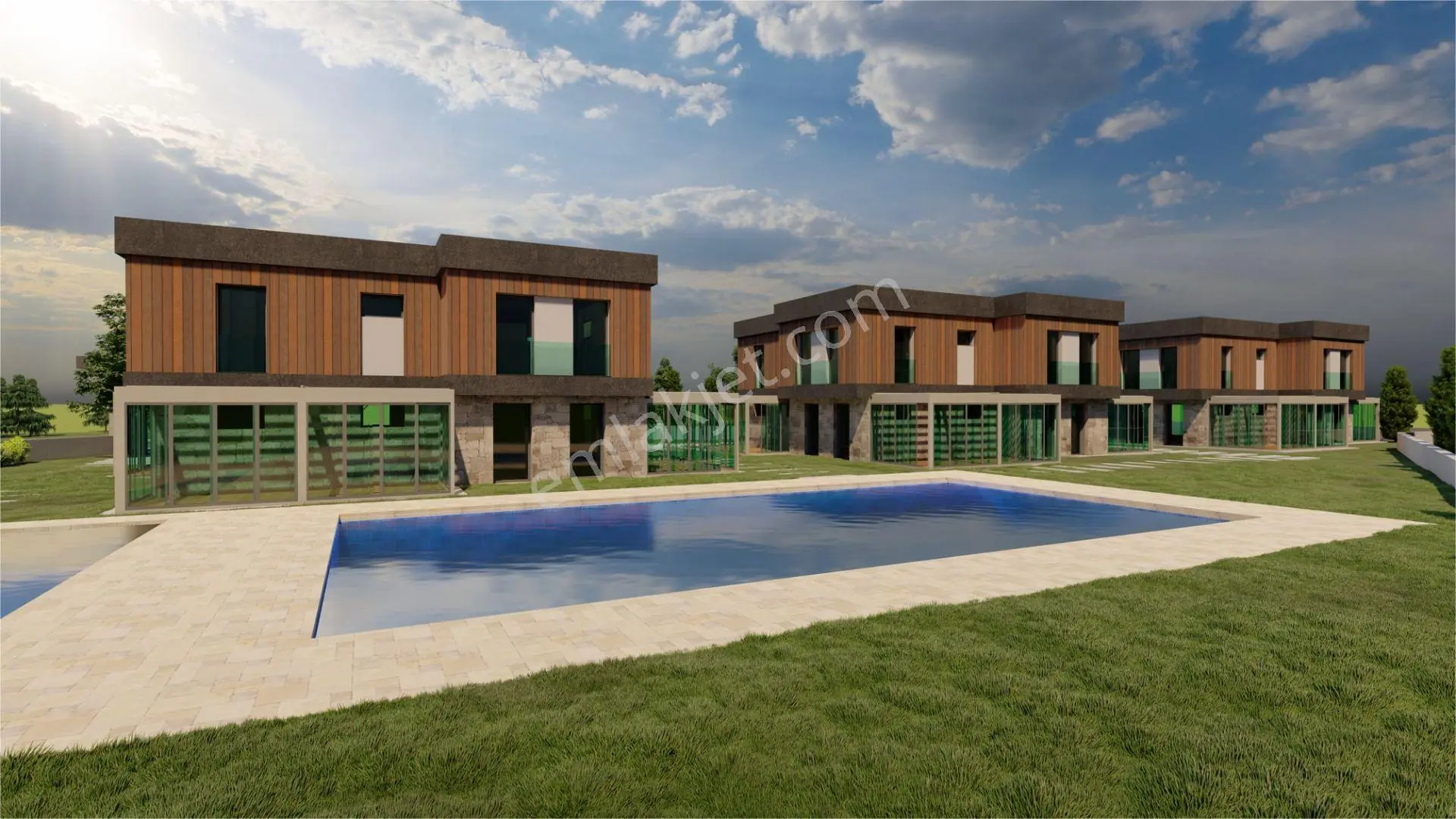 Balıkesir Manyas'ta 100m2 Şömineli ''0'' Dubleks Satılık Villa - Görsel 4