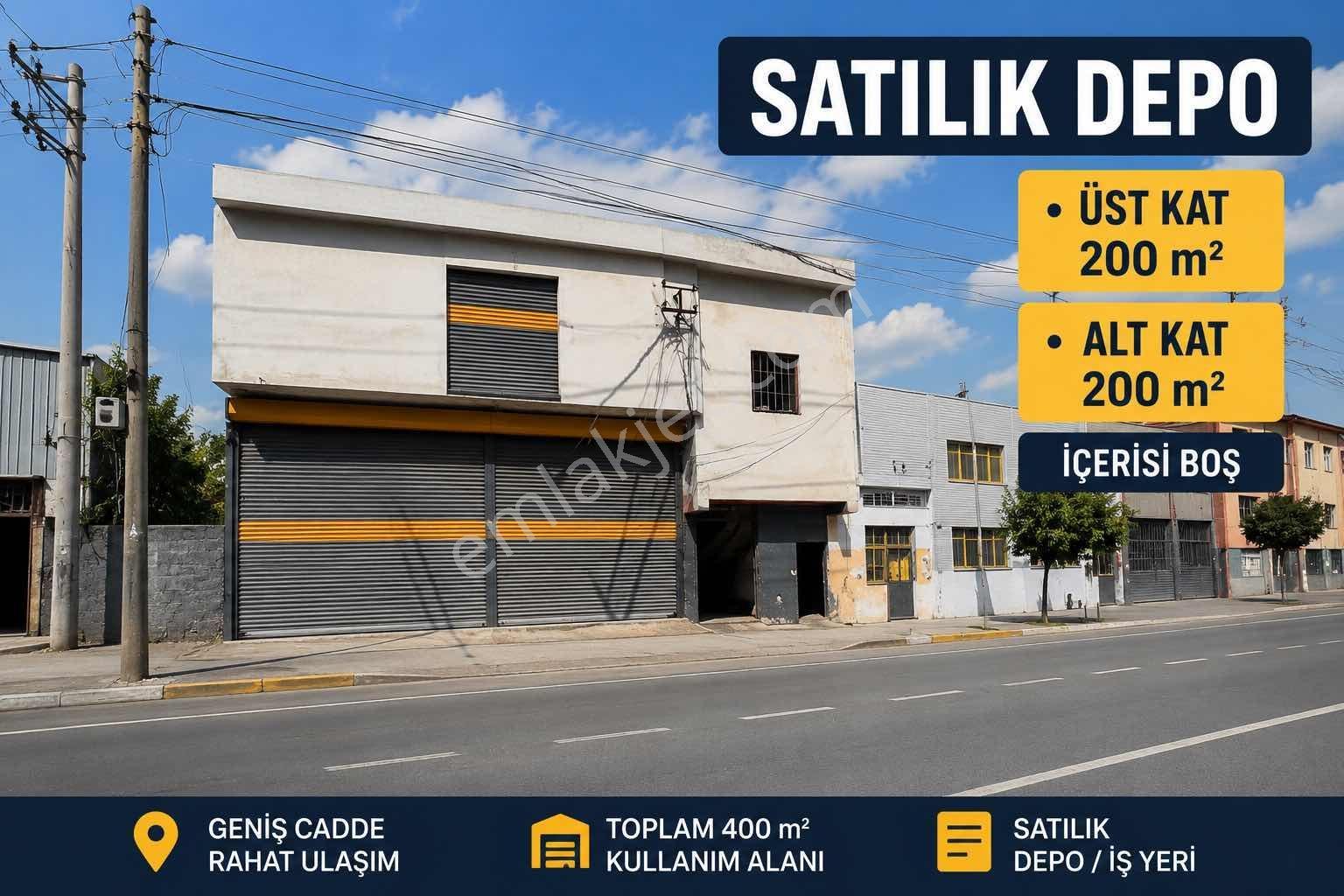 Aktif'ten Sanayiye Yakın İki Katlı Satılık Depo - Görsel 3