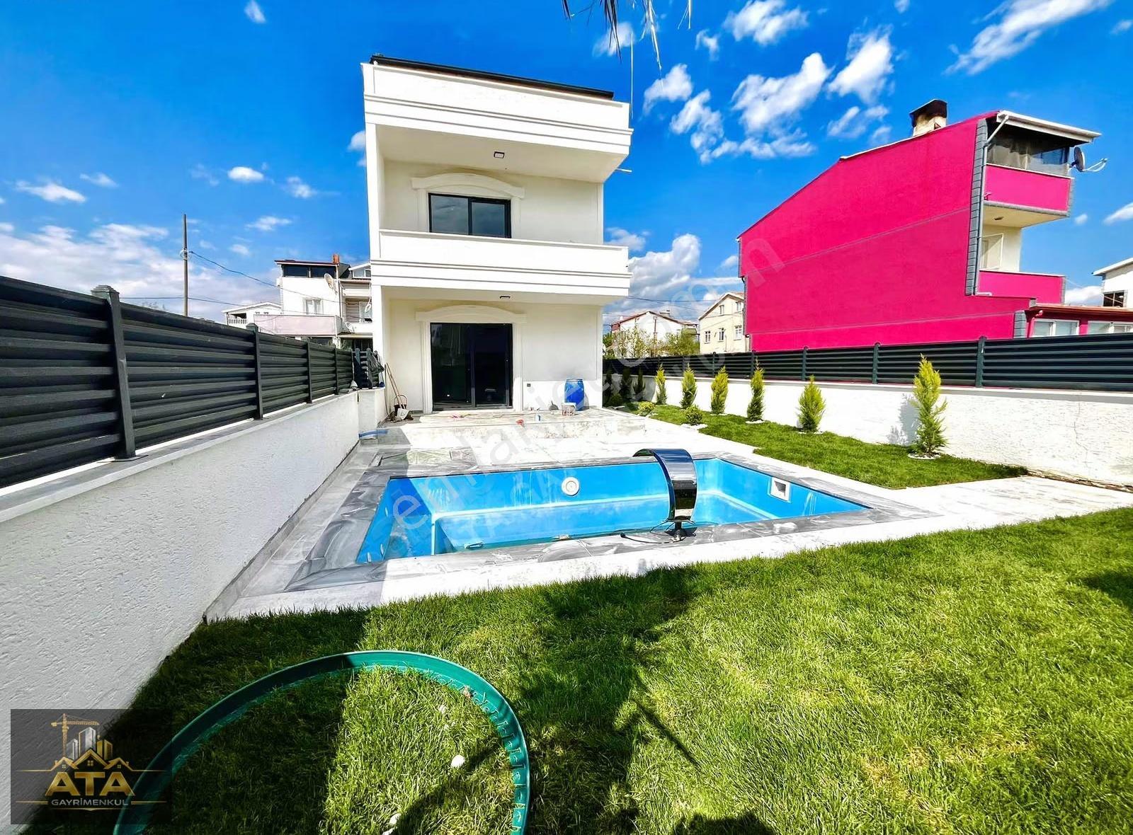 ^꧂havuzlu ~ 230m² Arsa İçerisinde ~ Müstakil 4+1 Lüx Villa..! - Görsel 31