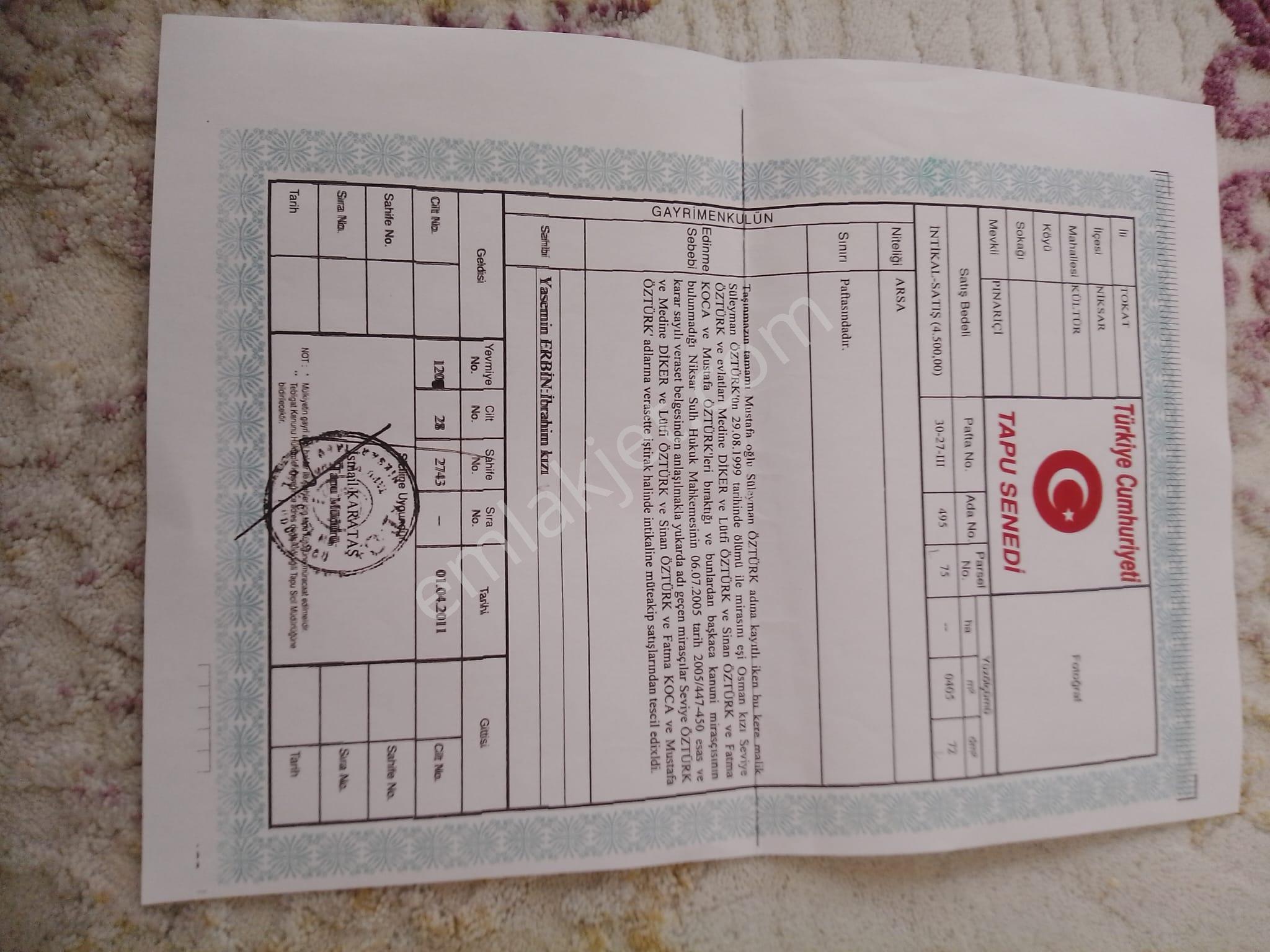 Adalet Gold Group Emlak'tan Satılık 405 M2 Arsa Tek Tapulu Kaçırılmayacak Fırsat Uygun Fiyata - Görsel 3
