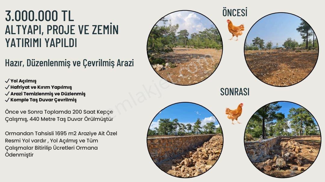 Fırsat İlanı Denize Yakın 5 Dönüm Çiftlik Ve Ev İmarli Hazır Projeli 5 Dönüm Satılık Arazi - Görsel 10