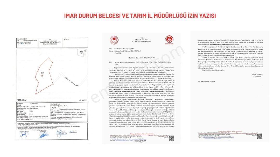 Fırsat İlanı Denize Yakın 5 Dönüm Çiftlik Ve Ev İmarli Hazır Projeli 5 Dönüm Satılık Arazi - Görsel 12