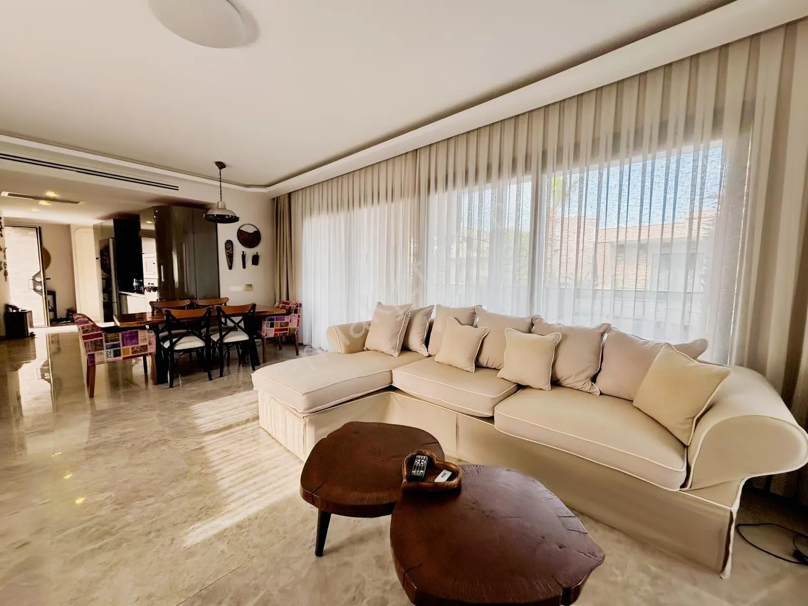 Bodrum Merkezde Dönemsel Kiralık Residence Daire 3+1 Eşyalı - Görsel 3