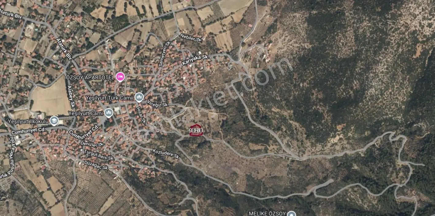 Muğla Menteşe Yeşilyurt Mah. 2.260 M2 Satılık Arsa - Görsel 2
