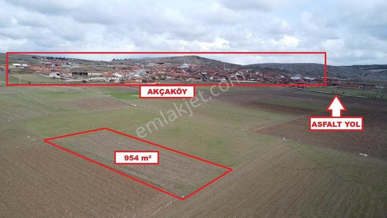 Kütahya Altıntaş Akçaköy' De 954 M2 Satılık Tarla - Görsel 4