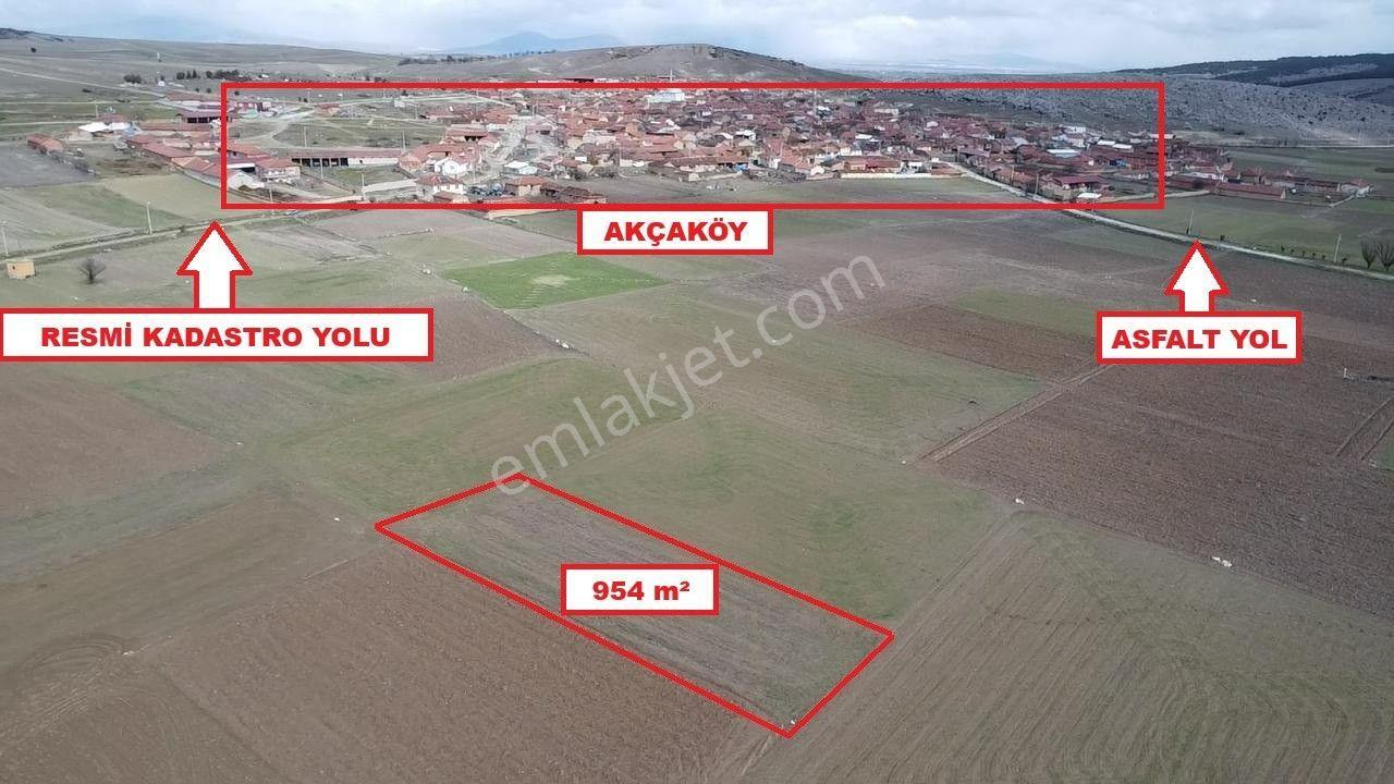 Kütahya Altıntaş Akçaköy' De 954 M2 Satılık Tarla - Görsel 6