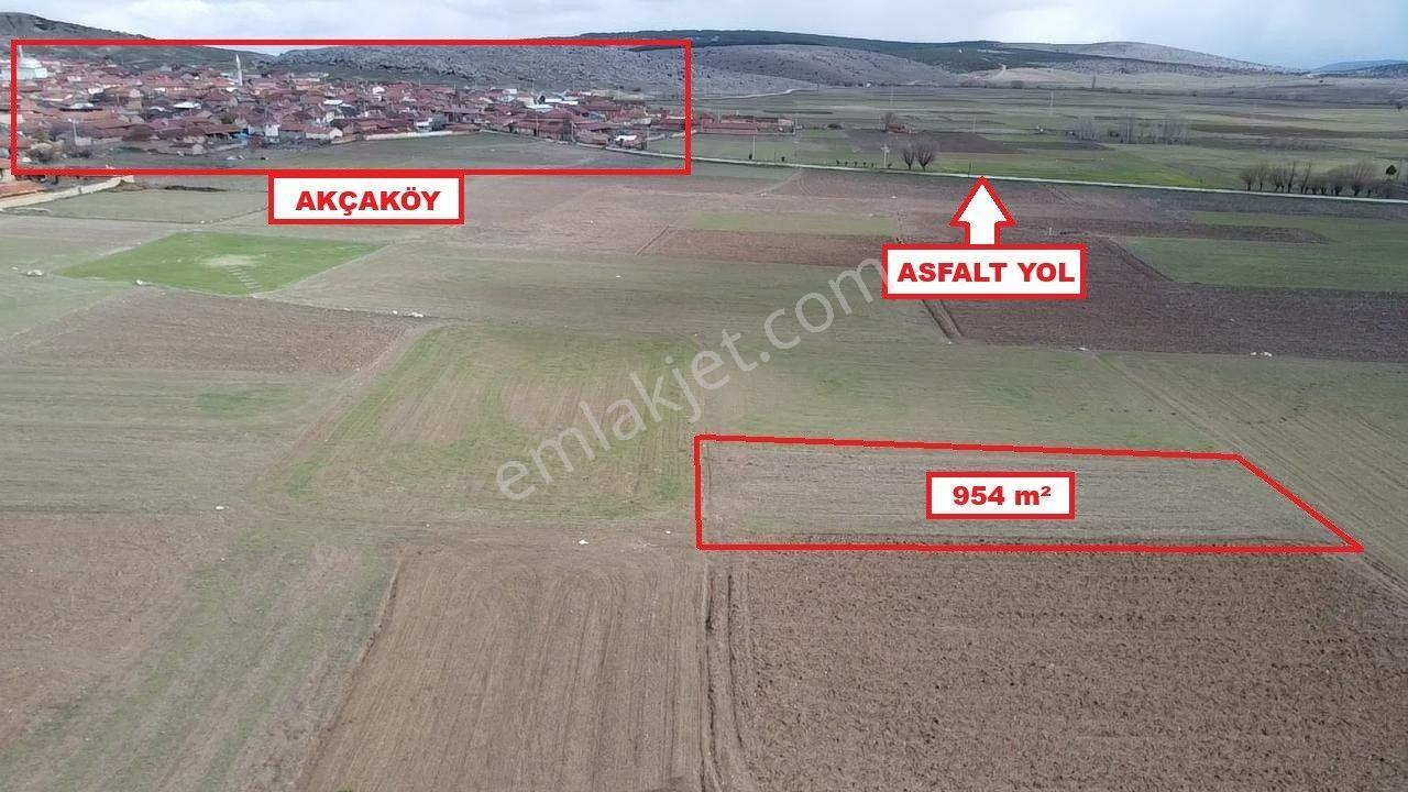 Kütahya Altıntaş Akçaköy' De 954 M2 Satılık Tarla - Görsel 2