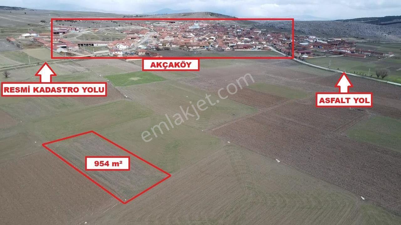 Kütahya Altıntaş Akçaköy' De 954 M2 Satılık Tarla - Görsel 5