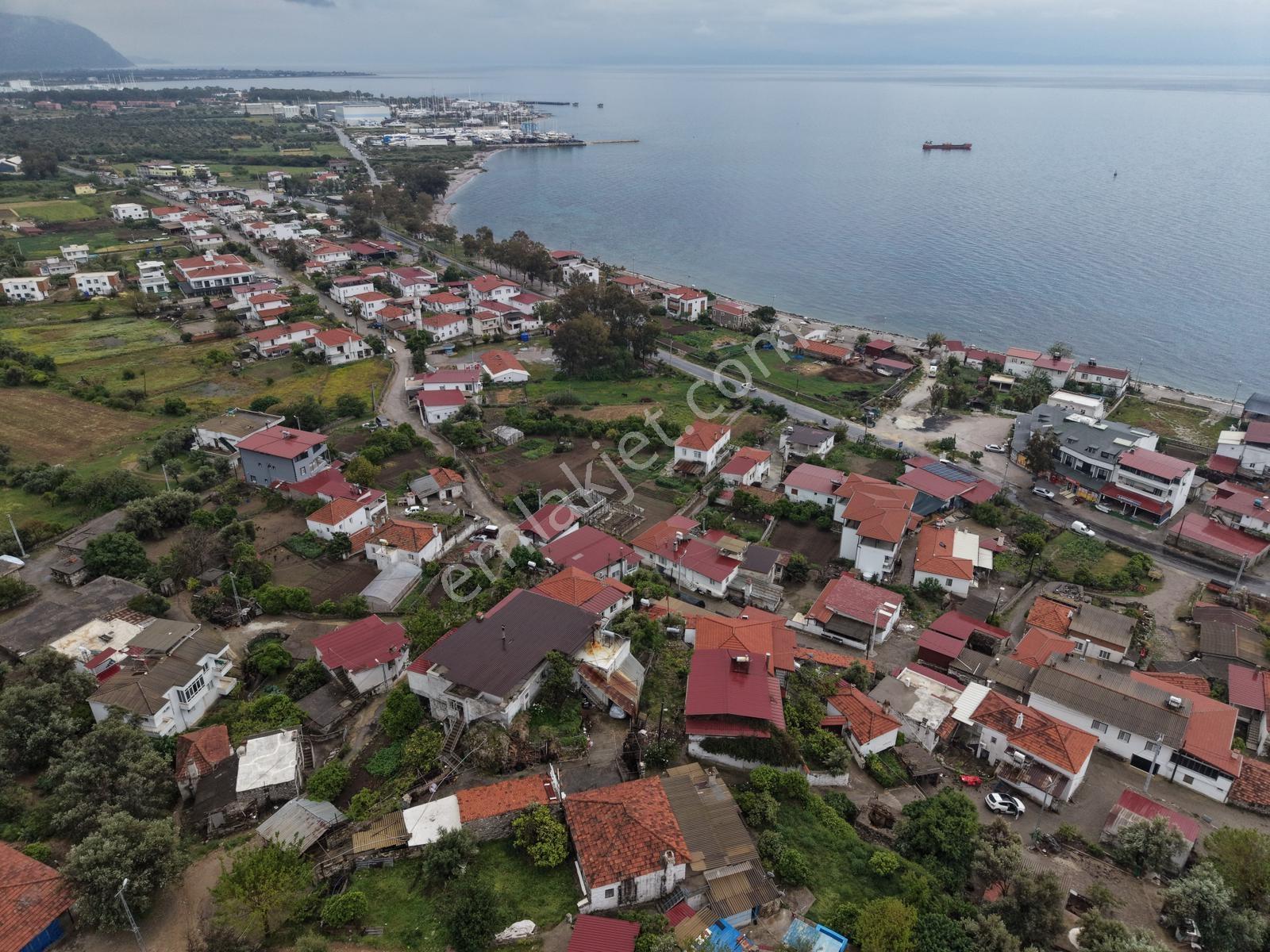 Doğadan Ören Türkevlerinde Ful Deniz Manzaralı Köy İçi Arsa - Görsel 24
