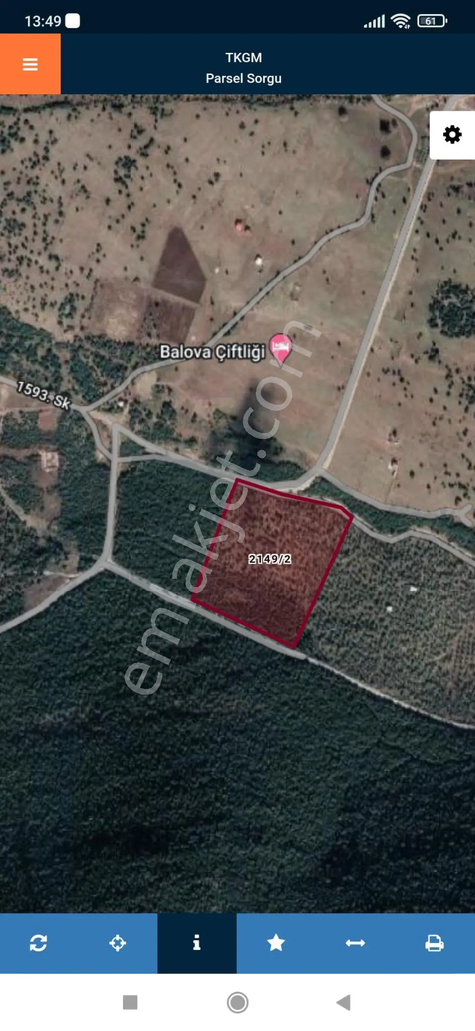 Didimde İmarlı Arsalar Yanında 38.902 M2 Dönüm Zeytinlik - Görsel 2