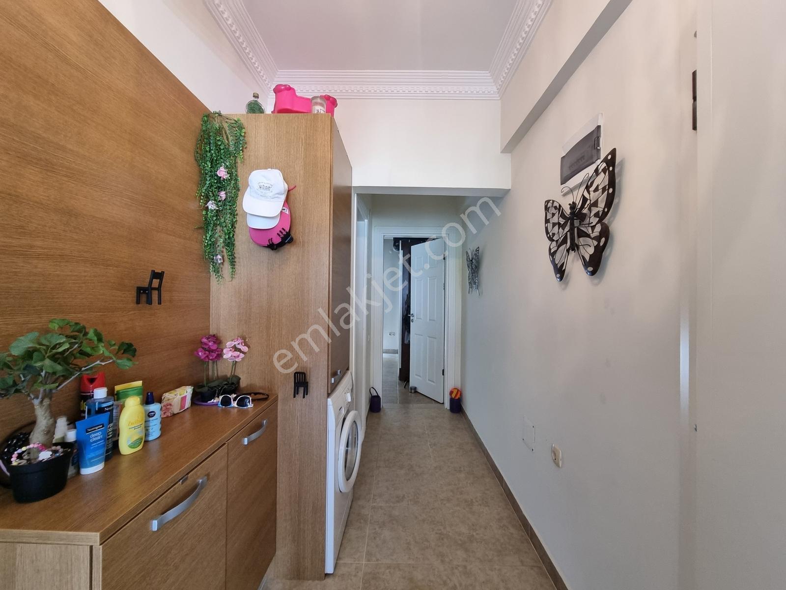 Lara Turizm Yolunda Havuzlu Sitede Deniz Manzaralı Eşyalı Daire - Görsel 26