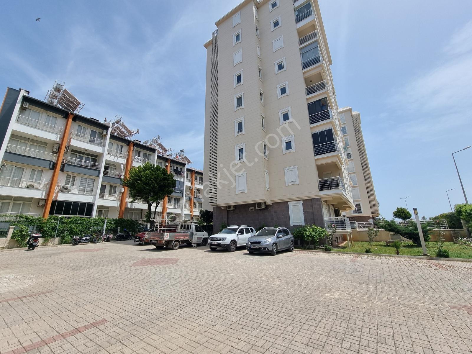 Lara Turizm Yolunda Havuzlu Sitede Deniz Manzaralı Eşyalı Daire - Görsel 21