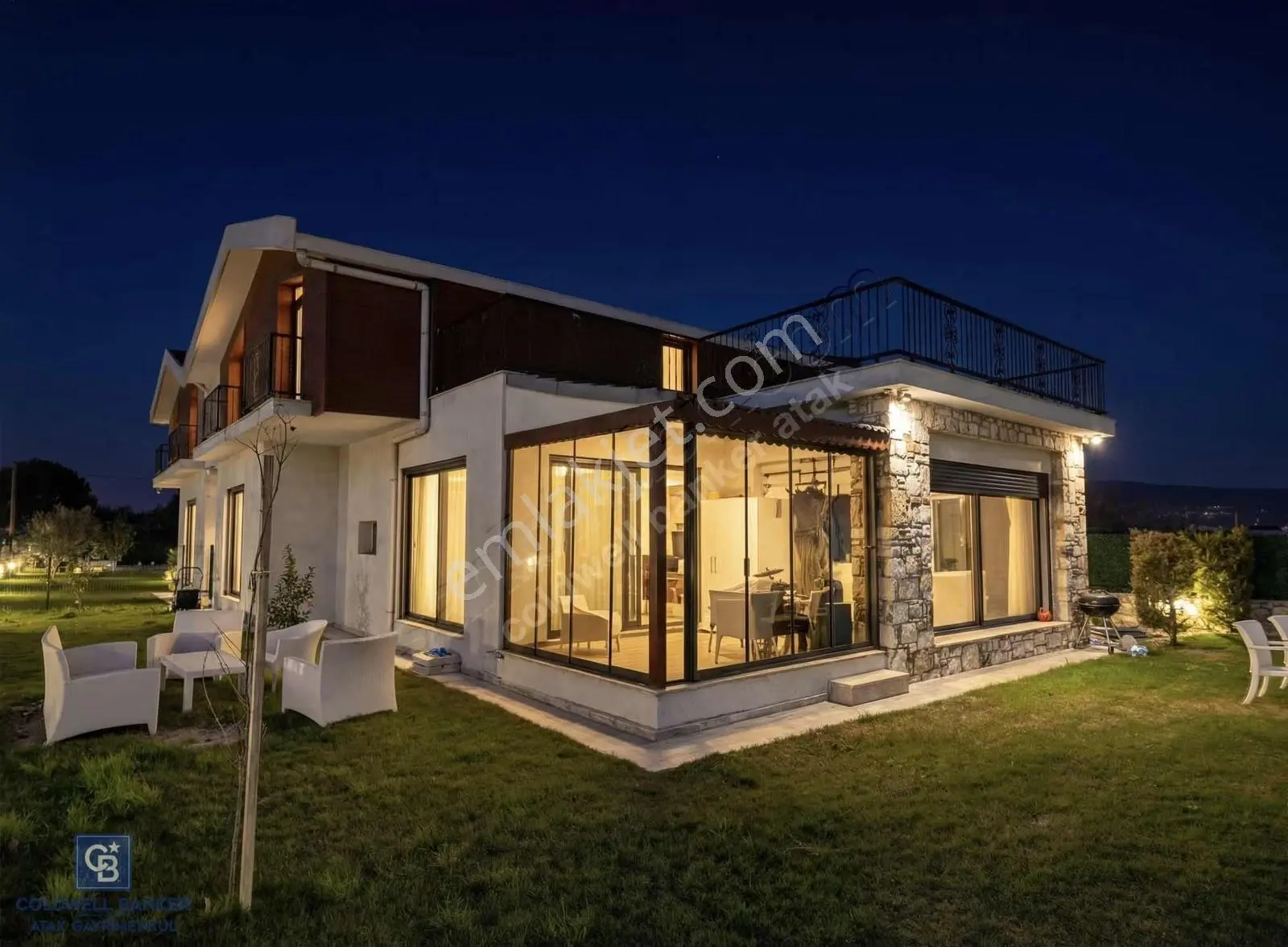Urla Kuşçular'da 621m2 Arsa İçinde 4+1 Havuzlu Villa - Görsel 5