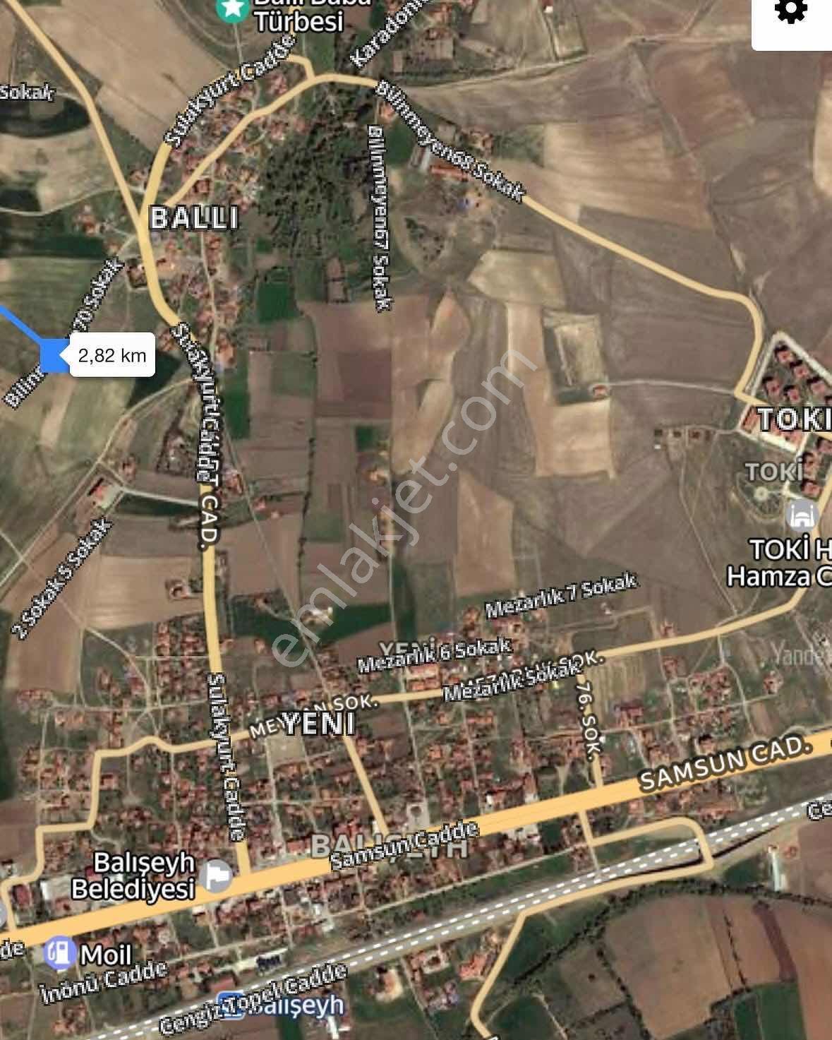 Balcity - Balışeyh'te Köşe Parsel 2.5 Kat İmarlı 500 M² Arsa - Görsel 2