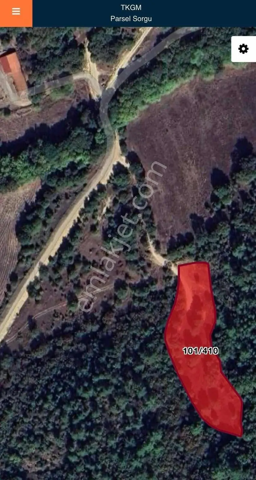 Balcity-balıkesir'de 3.454 M2 Yeşillikler İçinde Bağ Evi Bahçesi - Görsel 3