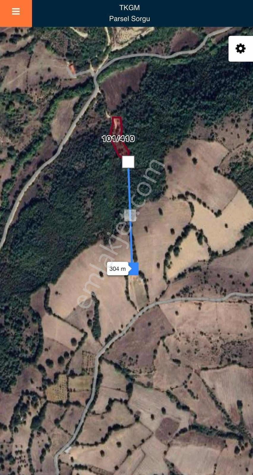 Balcity-balıkesir'de 3.454 M2 Yeşillikler İçinde Bağ Evi Bahçesi - Görsel 15