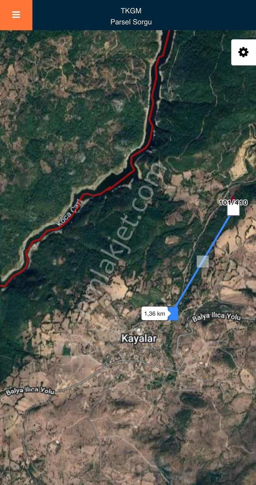 Balcity-balıkesir'de 3.454 M2 Yeşillikler İçinde Bağ Evi Bahçesi - Görsel 9
