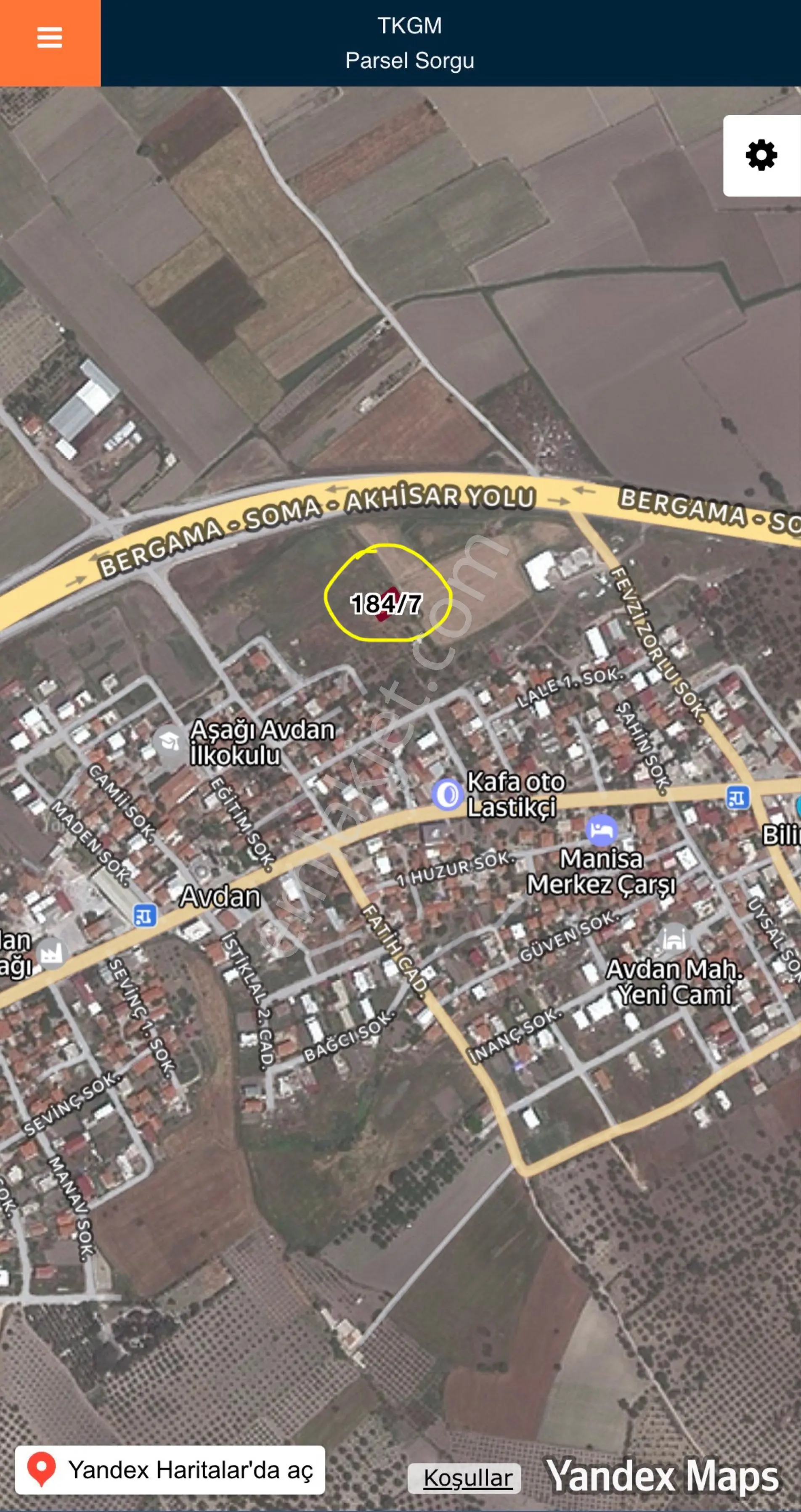 Balcity - Manisa / Soma - Avdan Mahallesi'nde Satılık Cazip Arsa - Görsel 5