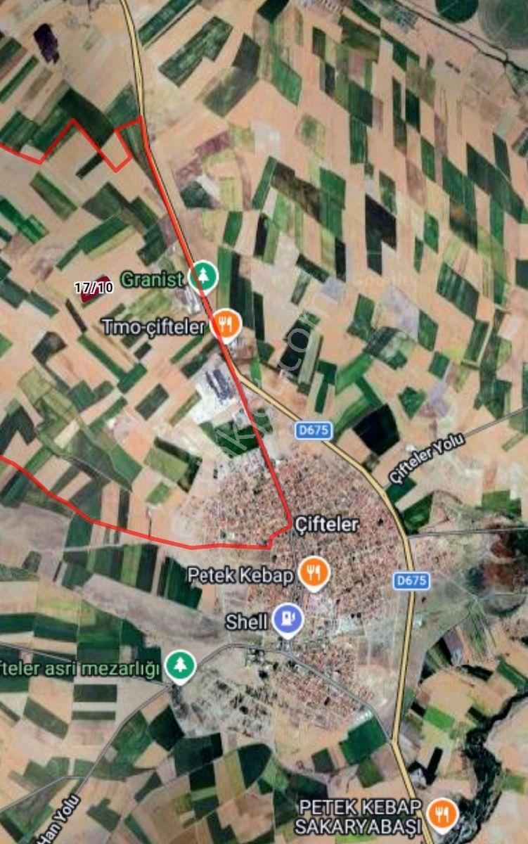 Eskişehir Çifteler Çiftçi De 22 Dönüm Satılık Tarla - Görsel 2