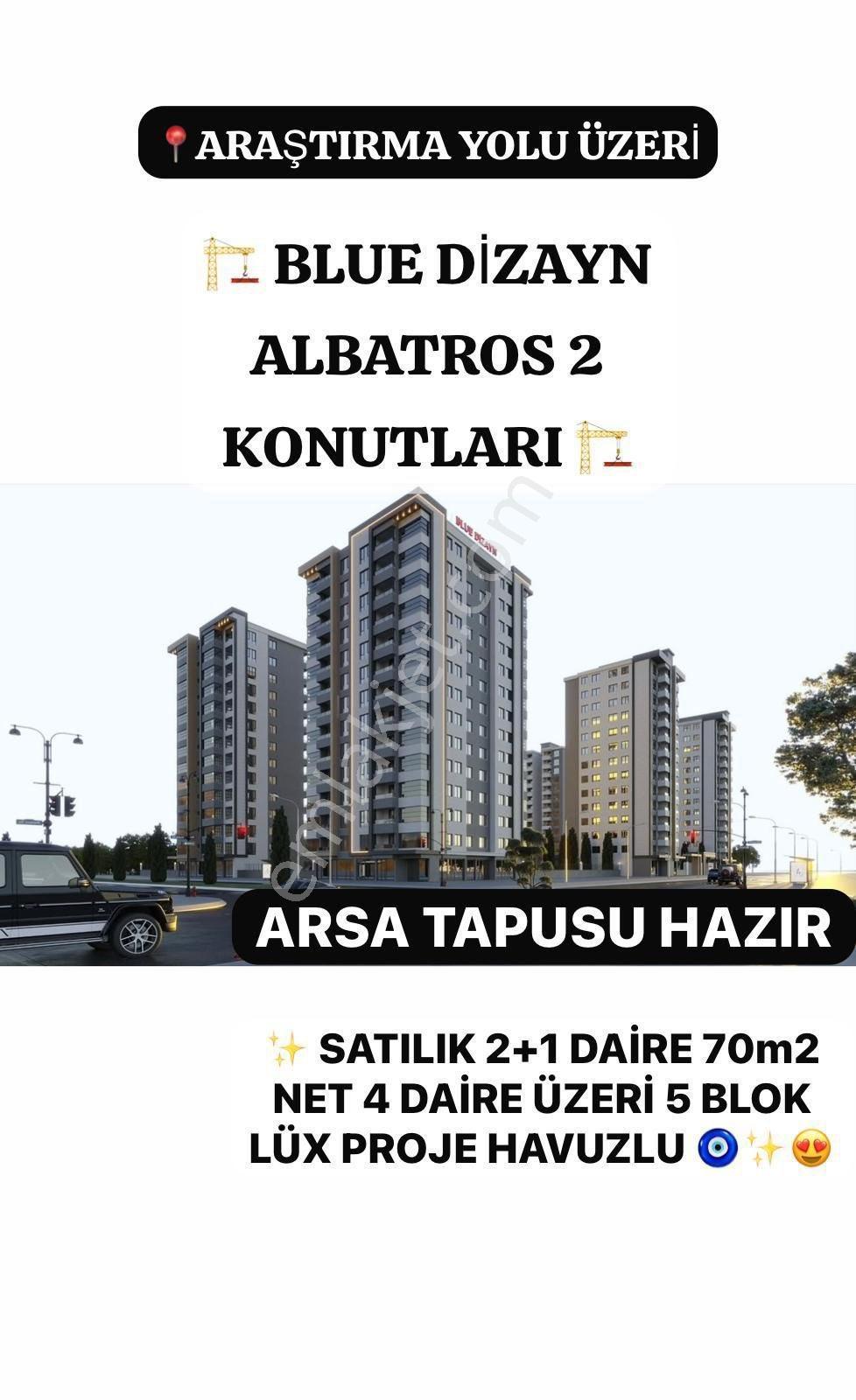 Araştırma Hast. Civarı Blue Dizayn’da Fırsat Satılık 2+1 Daire - Görsel 4