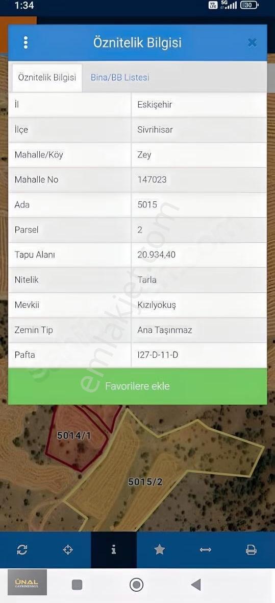 Sivrihisar'da Verimli Toprak, Geniş Arazi, Tek Tapu!