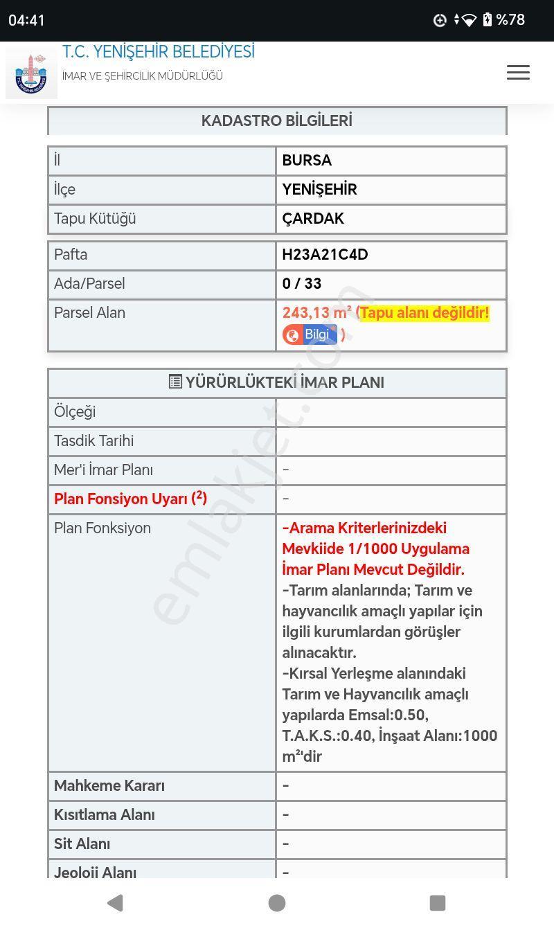 Çardak Merkezde 2 Kat İmarlı - Elektrik Ve Suyu Hazır Köy Evi - Görsel 3