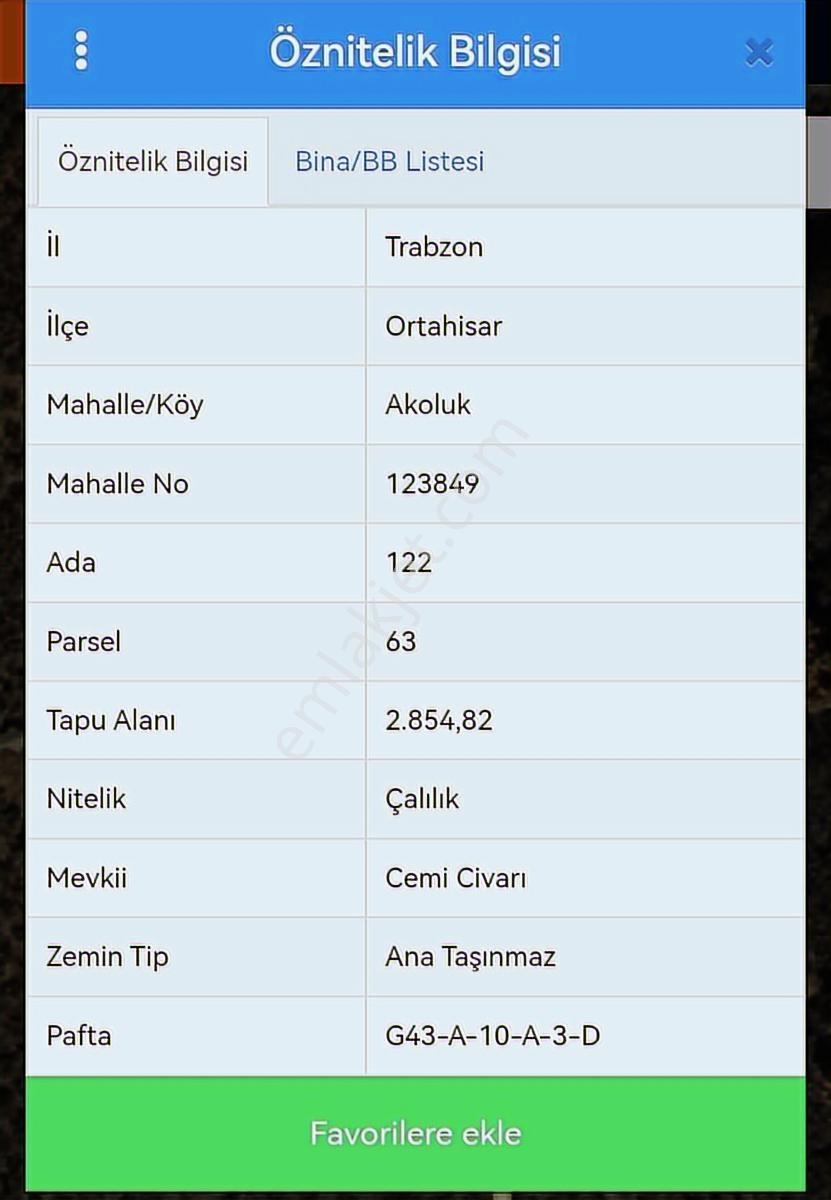 Akoluk Da Satılık Arazi Merkezi Konumda 2.854 Metre Kare - Görsel 7