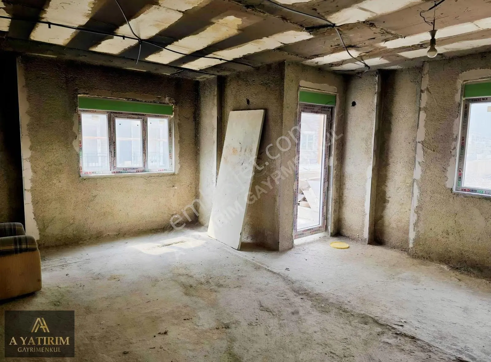 A Yatırımdan Beş Konaklılar Mah.3+1 Natamam Satılık Daire