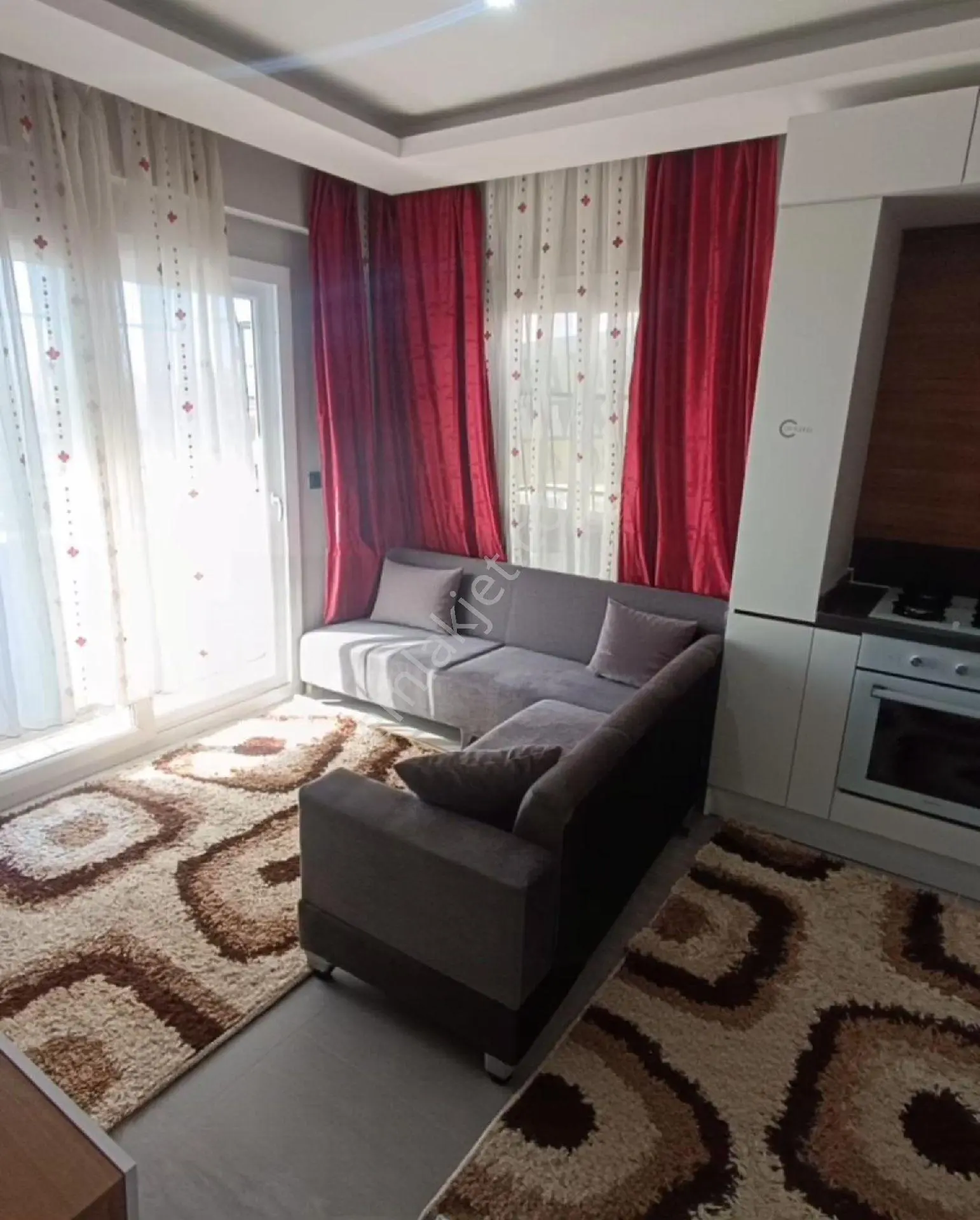 Sarıçam Gültepe Migros Civarı Eşyalı 1+1 Balkonlu Kiralık Daire - Görsel 2